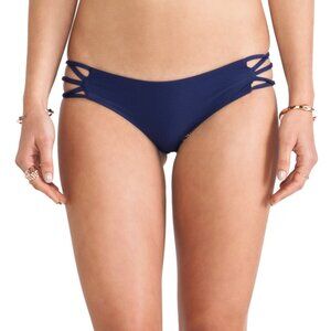 Acacia Bikini Bottoms la riviera cheeky womens Indigo Blue (small) swim beach